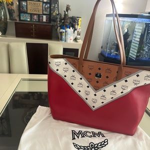 Mcm visetos chevron Medium